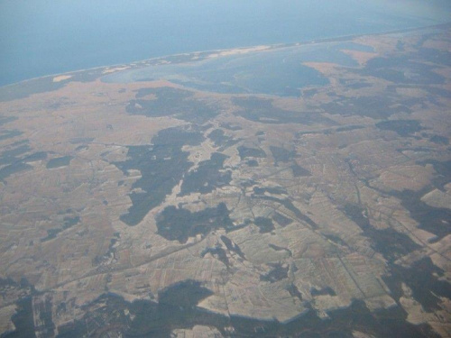 Widoki z samolotu lub zdjęcia z lotniska i samolotów.. Stansted, Luton, Gdańsk...