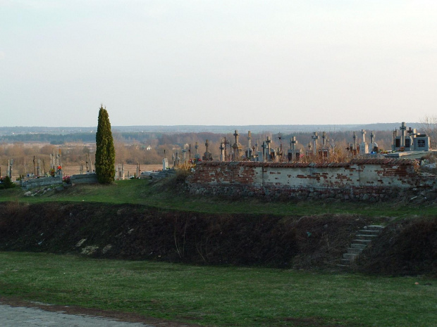 panorama ze wzgórza cmentarnego #drohiczyn #cmentarz #panorama
