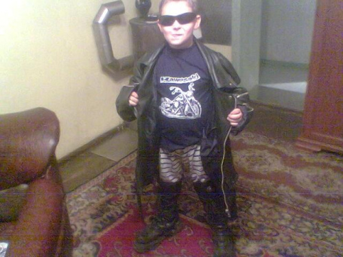 Młody Rock-Man #dziecko